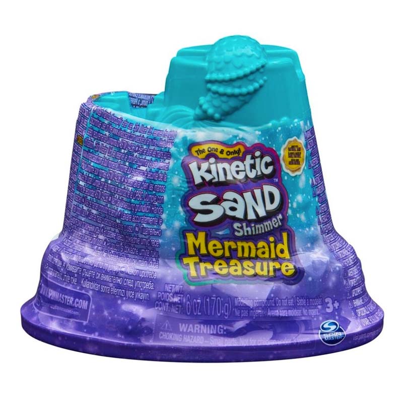 Kinetic Sand - Sandslot m. glitrende havfrue