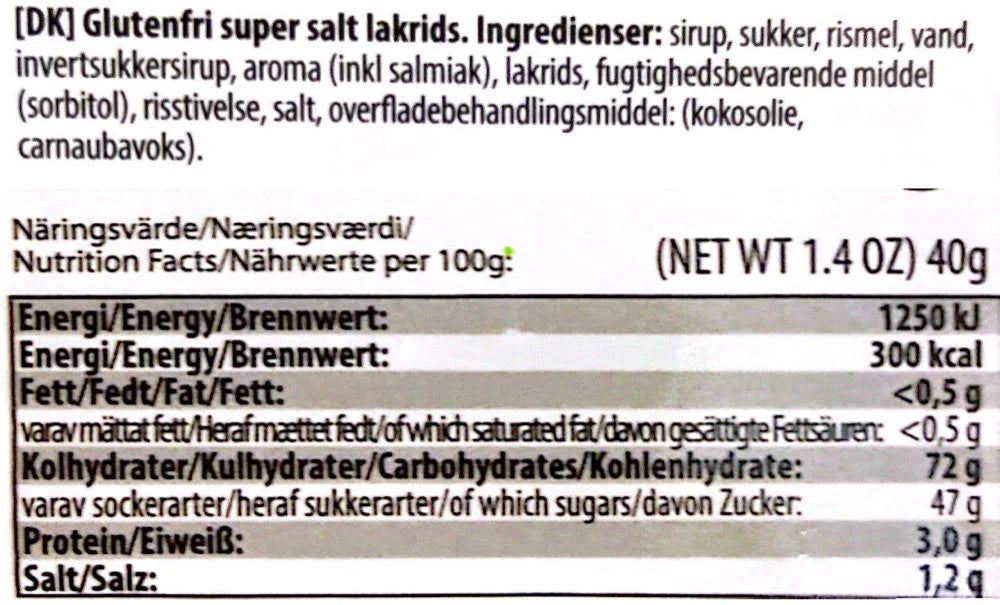 Lakritsfabriken - Super salty lakrids