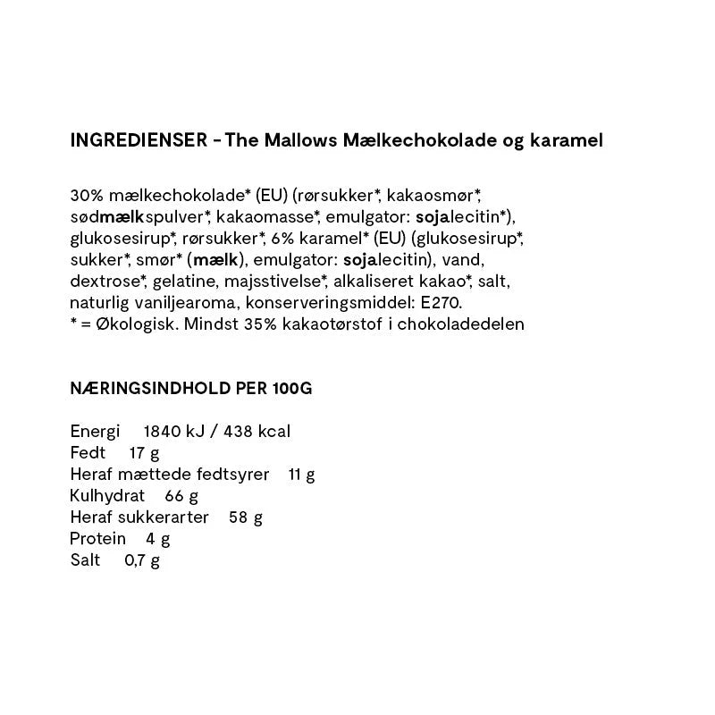 The Mallows - Skumfidus m. saltkaramel