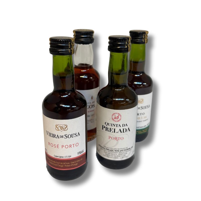 Portvin - assorteret, 5 cl.
