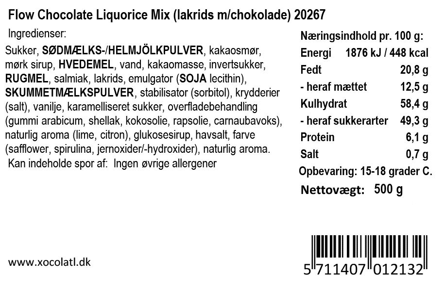 Xocolatl - Lakrids med lime