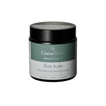 Cocoa Glow Body Scrub med pebermynte 120 g
