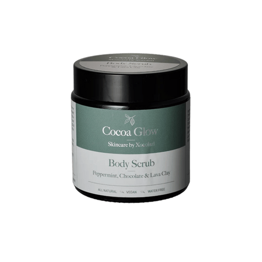 Cocoa Glow Body Scrub med pebermynte 120 g