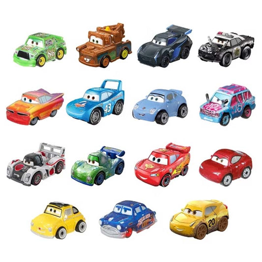 Disney Pixar - Mini Racers, assorteret