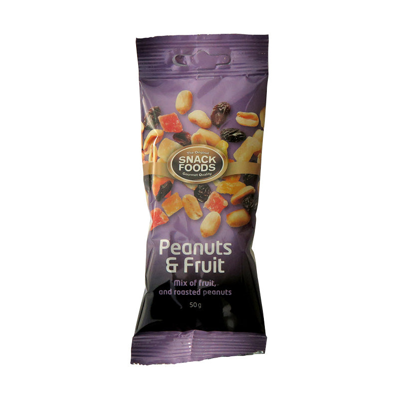 SNACK FOODS - Peanuts og frugt