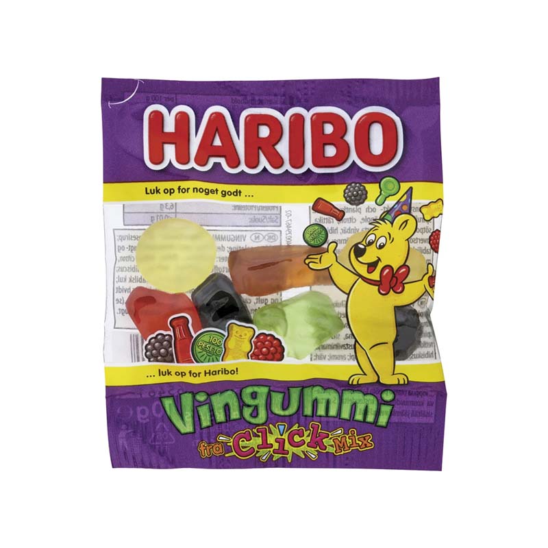 Haribo - Vingummi fra Clickmix, Pocket size