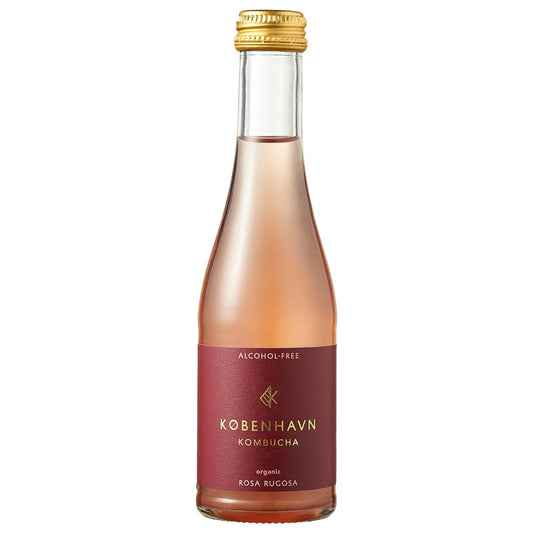 KØBENHAVN KOMBUCHA - Rosa Rugosa, alkoholfri, 200 ml.