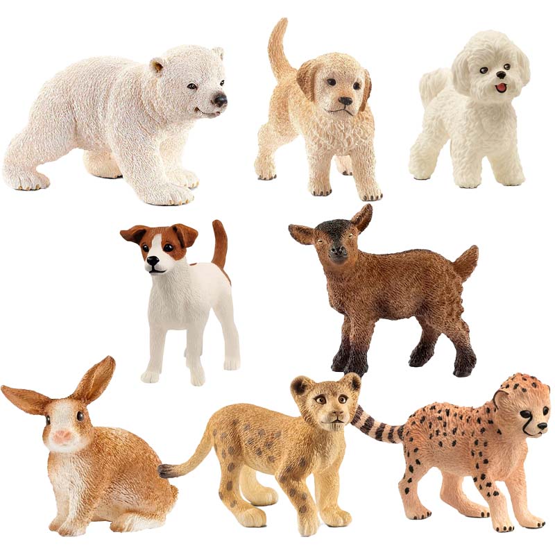 Schleich - Assorterede små dyr