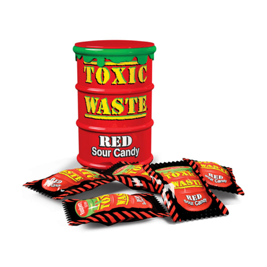 Toxic Waste - Rødt bolsje, 2 stk.