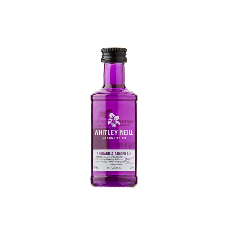 Whitley Neill - Rabarber & ingefær gin, 5 cl.