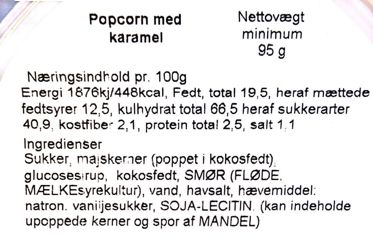 NoCrap - Popcorn m. karamel