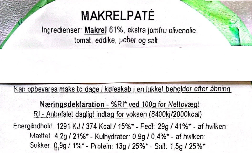 GRØNDALS - Spicy makrelpaté