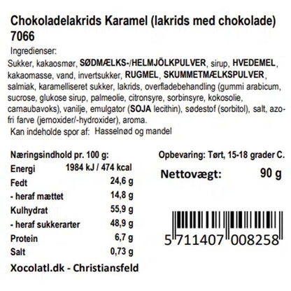 Xocolatl - Chokoladelakrids m. karamel