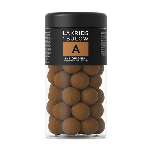 Bülow Lakrids - A - Sød lakrids m. mælkechokolade, stor