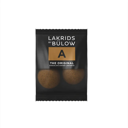 Bülow Lakrids - A - Sød lakrids m. mælkechokolade, flowpack