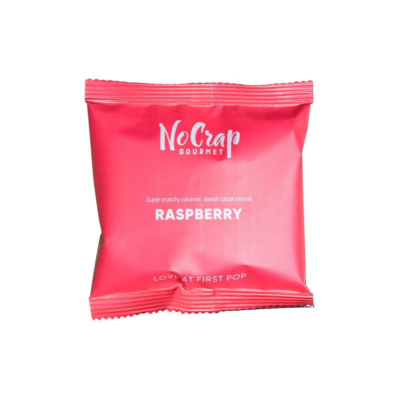 NoCrap - Popcorn m. hindbær & karamel