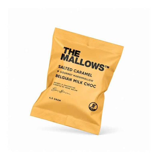 The Mallows salted caramel karamel flowpack individuelt indpakket skumfidus