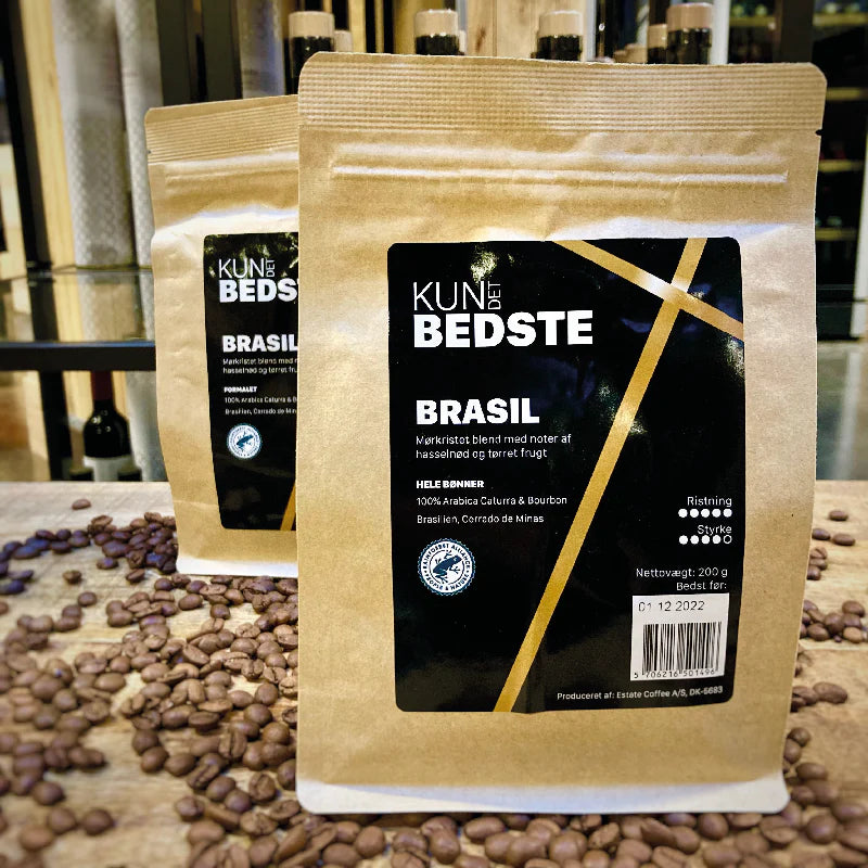 Kun Det Bedste - Brasil kaffe, Formalet