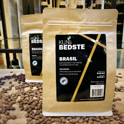 Kun Det Bedste - Brasil kaffe, Formalet